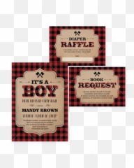 Lumberjack Baby Shower Invitations Printable Games And - Baby Shower Invite Lumberjack Emoji,Kilt Emoji