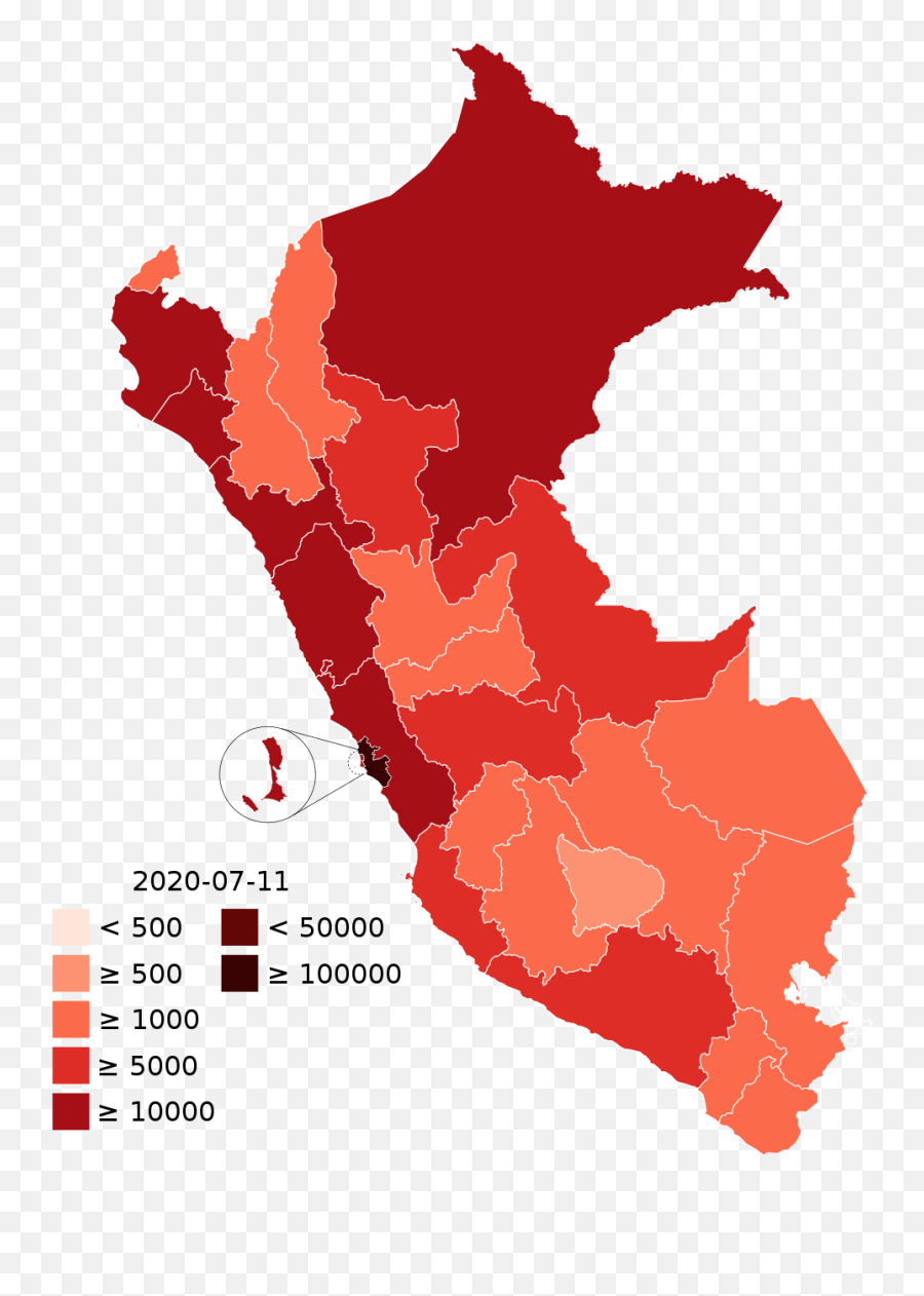 Pandemia De Enfermedad Por Coronavirus De 2020 En Perú - Peru Coronavirus Map Emoji,Peru Emoji