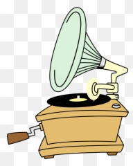 Transparent Background Record Player Clipart - Record Player Clipart Emoji,Record Player Emoji