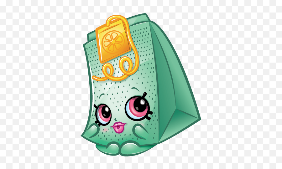 Herb L - Shopkins Melissa Milk Emoji,Tea Bag Emoji