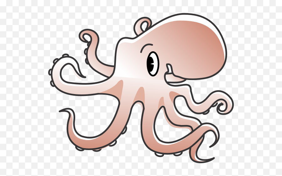 Octopus Free Svg - Public Domain Clip Art Free For Commercial Use Octopus Emoji,Octopus Emoticon