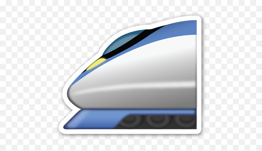 High Speed Train Speed Training Train High Speed - Bullet Train Emoji,Happy At The Speed Of Light Emoji