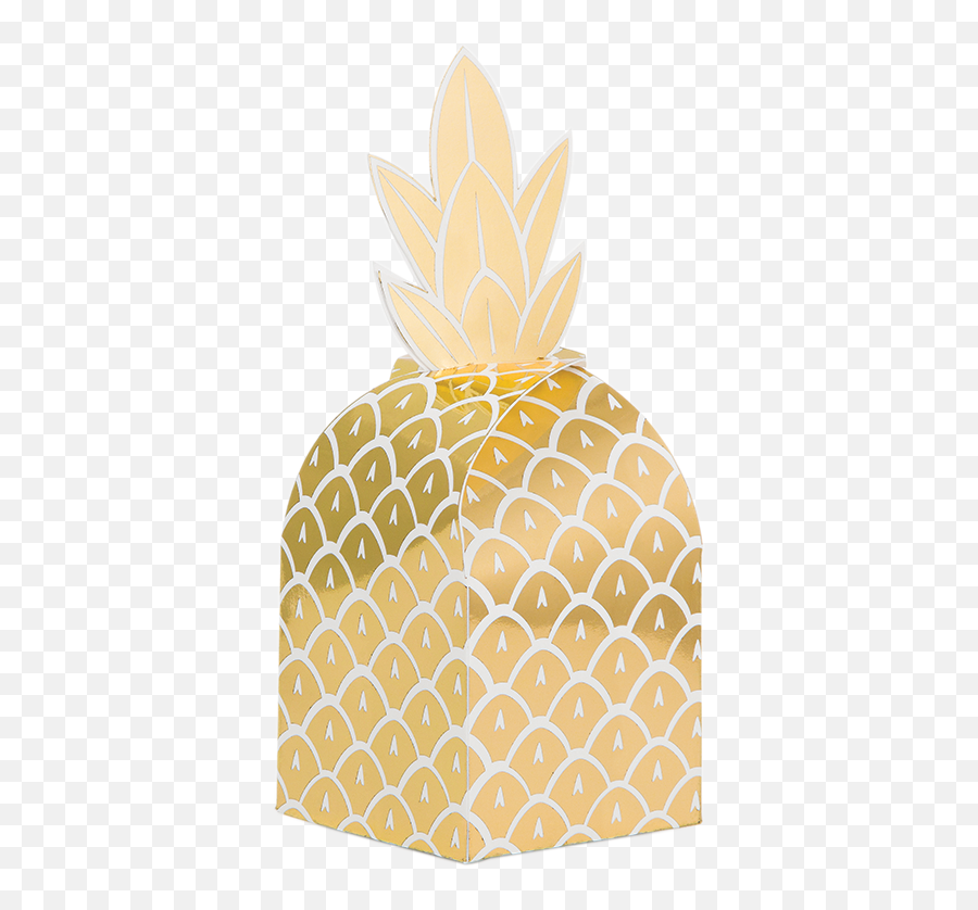 Golden Pineapple - Favour Boxes 8 Pineapple Emoji,Pineapple Emoji