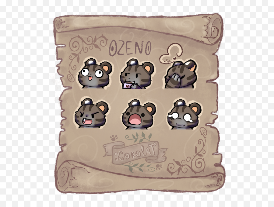 Discord Emojis Ozeno By Minene - Chan Fur Affinity Soft,Good Discord Emojis