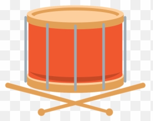 Drum Clipart - Cylinder Emoji,Drums Emoji