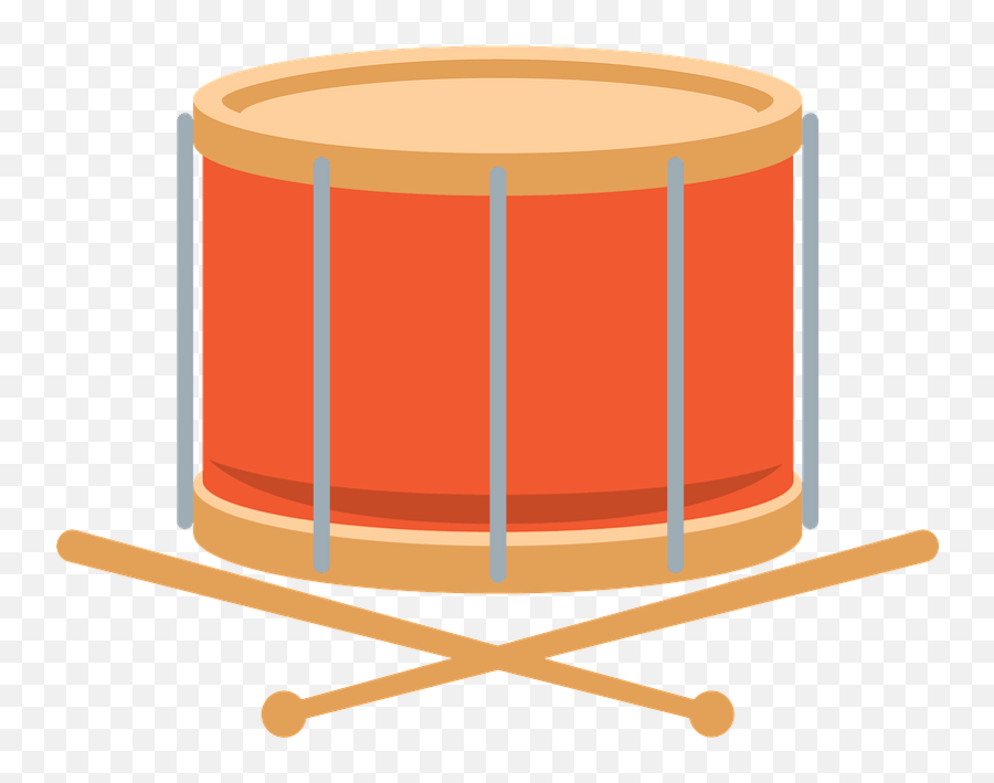 Drum Clipart - Cylinder Emoji,Drums Emoji