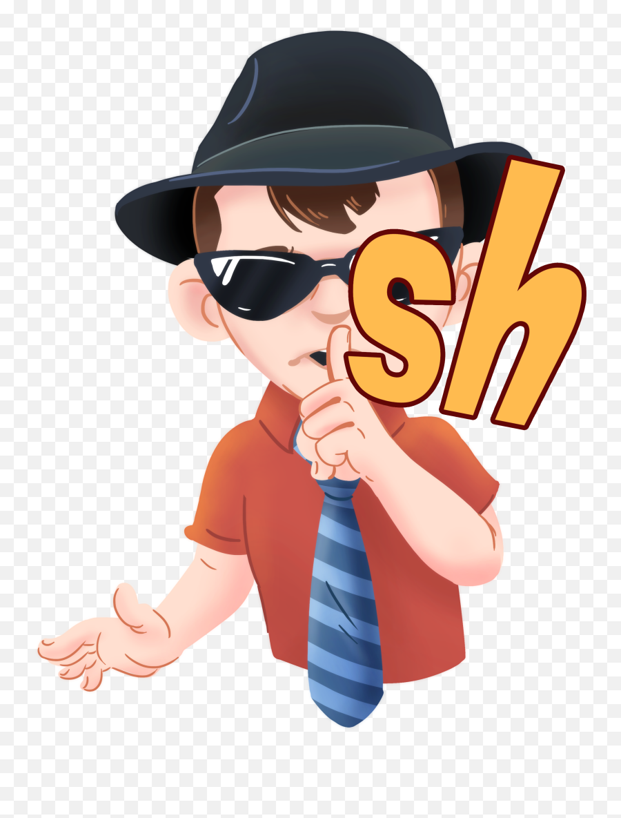 Sh Sound - Teachersidekick Costume Hat Emoji,Fedora Emoji
