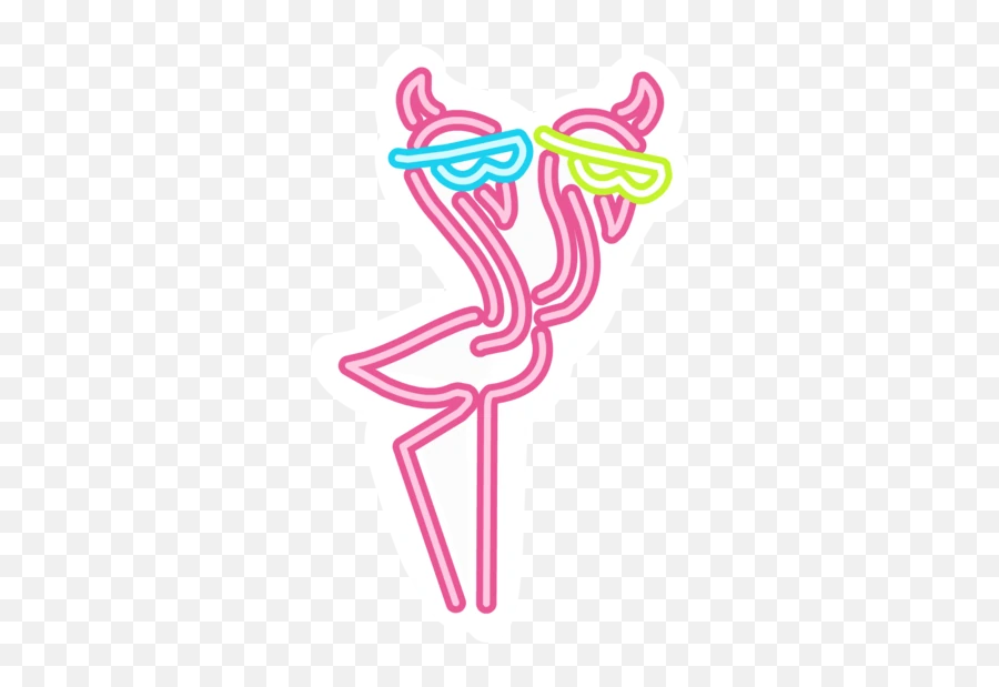 Neon Flamingo Pin Club Penguin Wiki Fandom - Neon Flamingo Transparent Background Emoji,Pink Flamingo Emoji