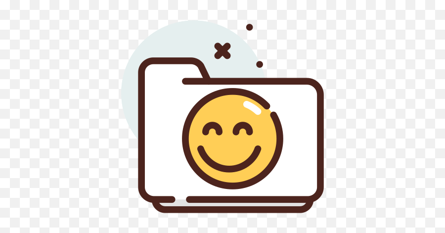 Smile - Free Files And Folders Icons Happy Emoji,Weak Link Emoji