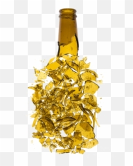 Shattered Beer Bottle PSD Official PSDs - Broken Png Emoji