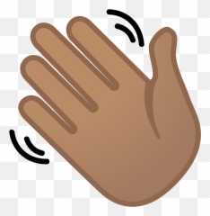 Waving Hand Emoji Png Picture - Winkende Hand Emoji,Skin Tone Emojis