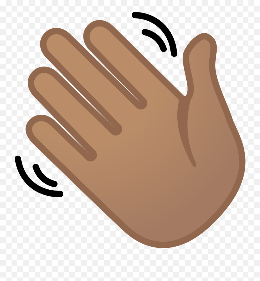 Waving Hand Emoji Png Picture - Winkende Hand Emoji,Skin Tone Emojis