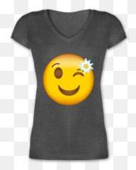 Oktoberfest Emoji Mit Edelweiß - Smiley