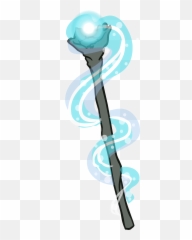 Club Penguin Magician Wand Clipart In - Scepter Emoji