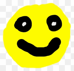 Smiley Faced Weirdo - Emoji