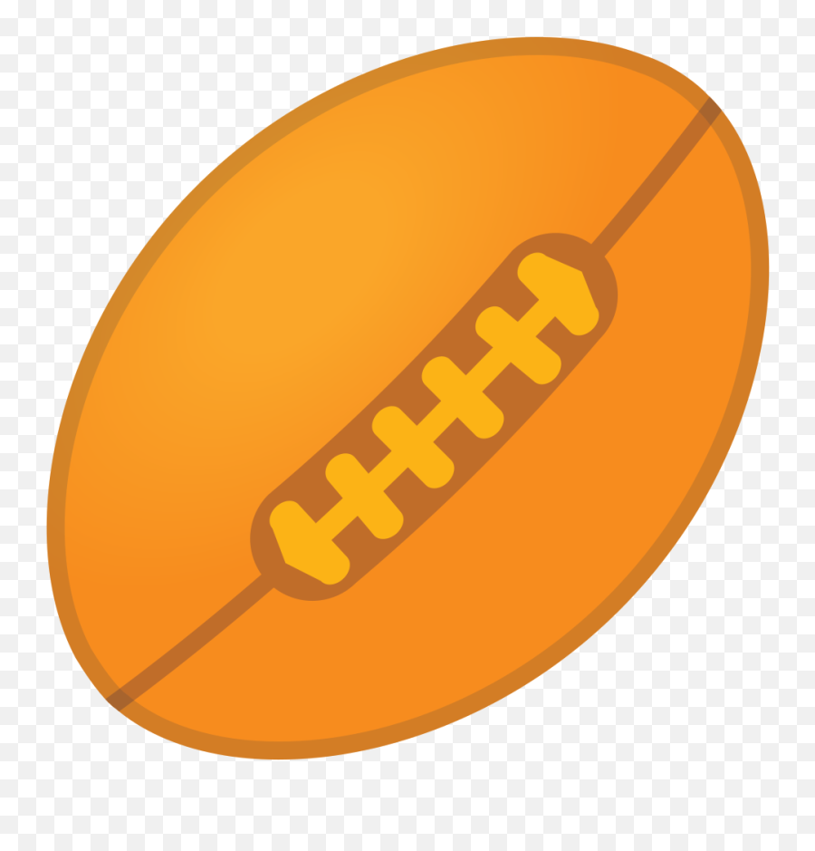 Rugby Football Icon - Emoticone Ballon Rugby Emoji,Football Emoji Png