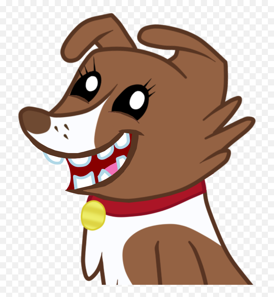 Broken Teeth Edit Faic Safe - Animated Brown Dog Transparent Background Emoji,Dog Emoticons Facebook