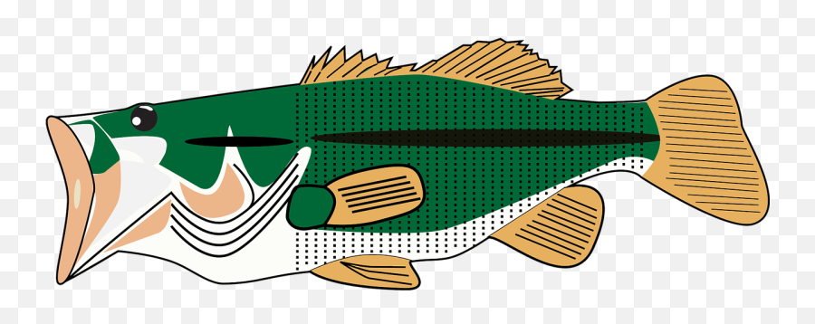 Animal Bass Fish Ocean Sea - Illustration Emoji,Fish And Horse Emoji