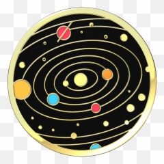 Solar Flare Enamel Popsockets Popgrip - System Emoji