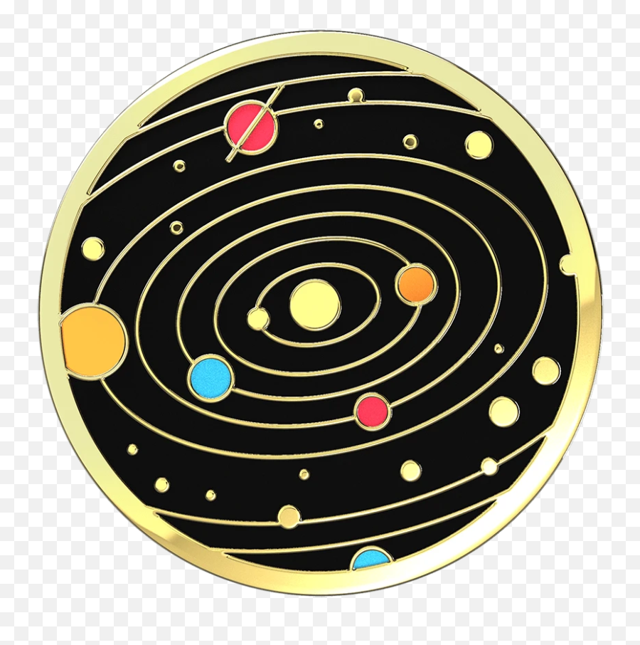 Solar Flare Enamel Popsockets Popgrip - Solar System Popsocket Emoji,Shooting Emoticon