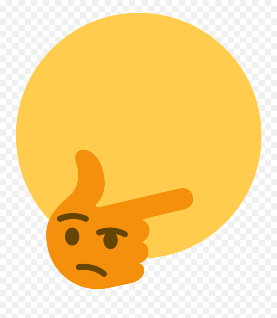 Thinking Emoji Meme Transparent Png Clipart Free Download - Thinking Meme Emoji Meme,Thinking Emoji Memes
