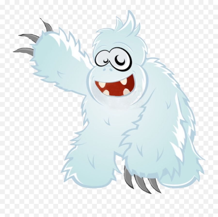 Yeti Snowman Abominable - Cartoon Emoji,Yeti Emoji