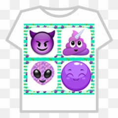 Purple Emoji - Roblox Tank Top T Shirt,Purple Emoticon