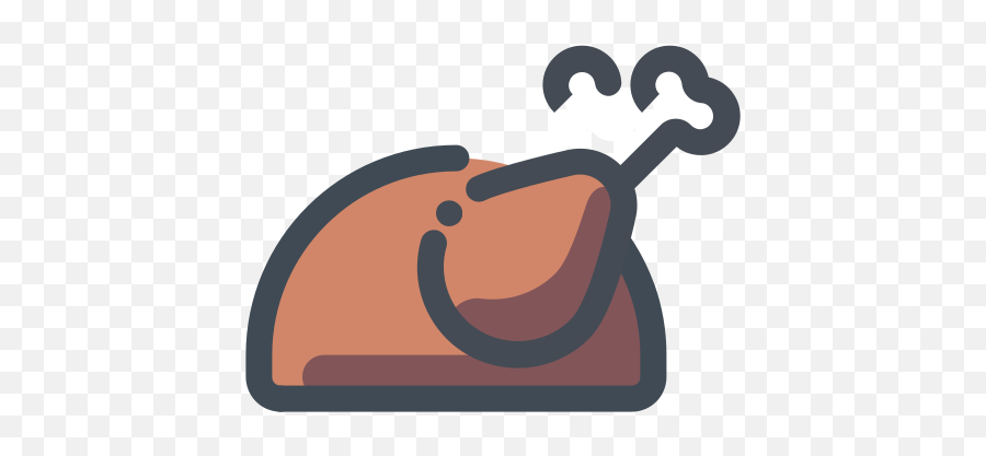 Thanksgiving Turkey Icon - Free Download Png And Vector Thanksgiving Turkey Transparent Icon Emoji,Turkey Emoji