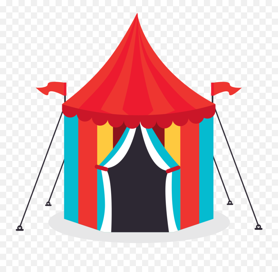 Marquee Clipart Circus Tent Marquee Circus Tent Transparent - Transparent Carnival Tent Png Emoji,Tent Emoji
