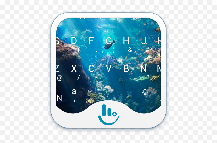 Touchpal Submarine Keyboard For Android - Underwater Beautiful Scenery Emoji,Submarine Emoji
