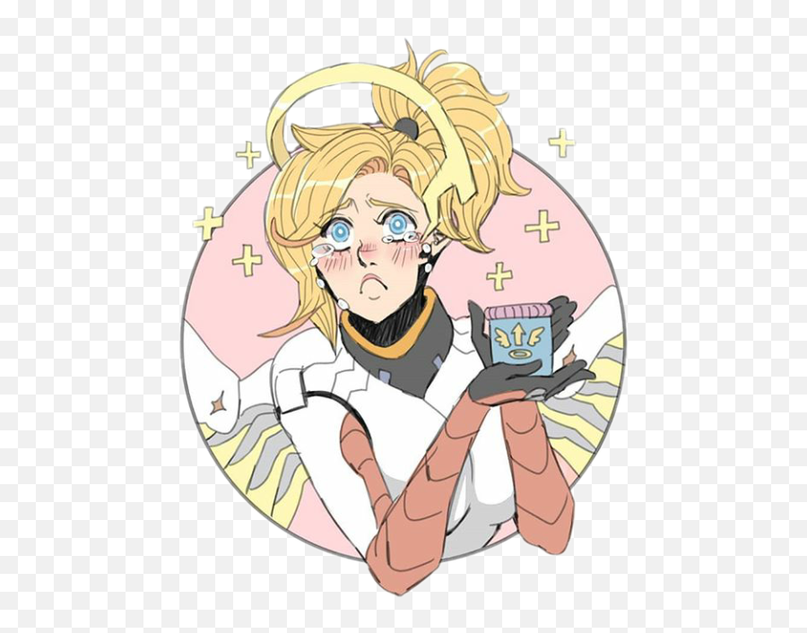 Mercy Overwatch Tears Overwatchmercy - Cartoon Emoji,Mercy Emoji