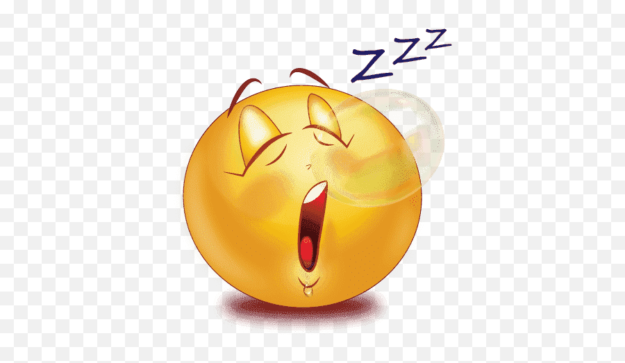 Sleep Whatsapp Stickers - Sleeping Emojis Png,Emoji Sleep