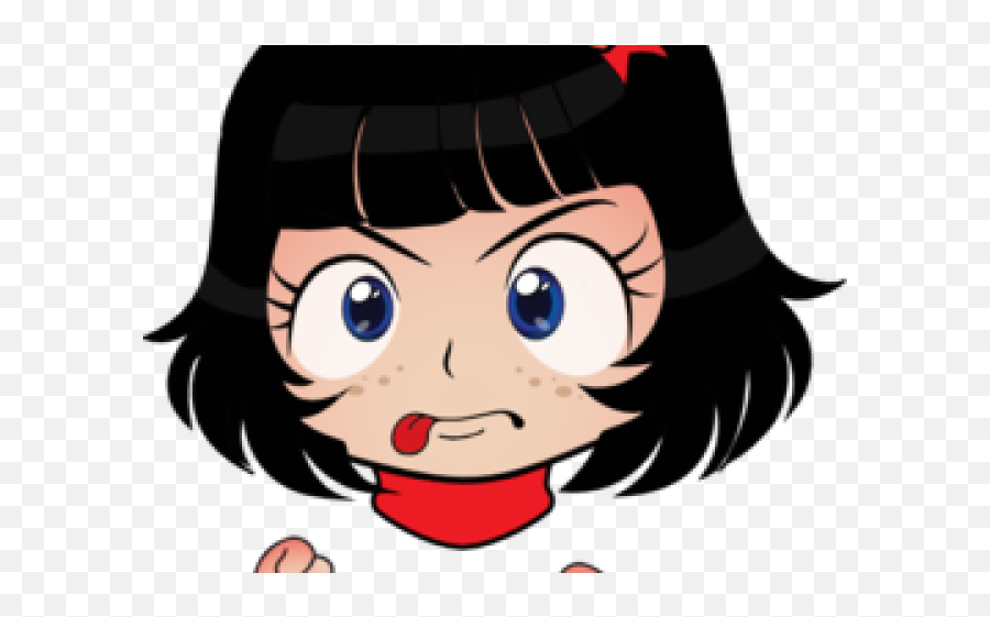 Download Thumbs Down Clipart - Manga Emoticon Full Size Girl Thumbs Down Clipart Emoji,Thumbs Up And Down Emoji