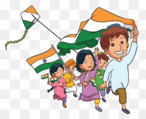Download - Desh Bhakti Ke Slogan In Hindi Clipart Full Happy Republic Day Cartoon Emoji,Emoji Ke