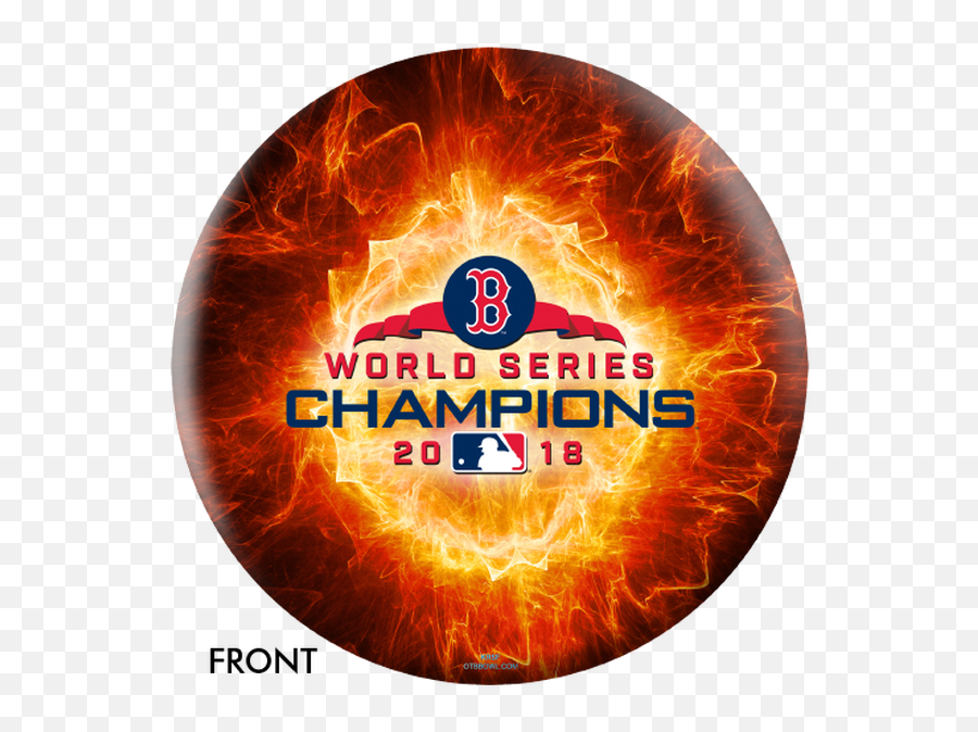 Otbb Boston Red Sox Bowling Ball 2018 World Series Bowling Ball - World Series Champions 2018 Red Sox Emoji,Emoji Level 18