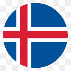 Iceland Flag Emoji - Icon