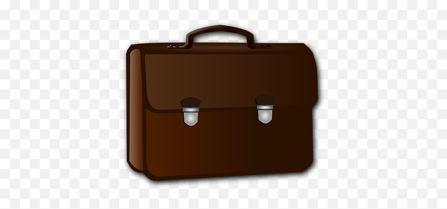 Brown Business Business Illustrations - Briefcase Clipart Emoji ...
