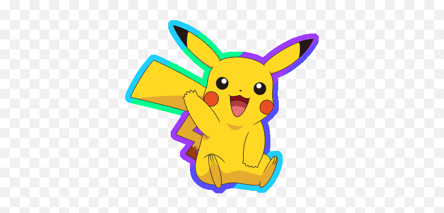 Top Pokemon Girl Stickers For Android U0026 Ios Gfycat - Pokemon Gif Transparent Background Emoji,Pikachu Emoji