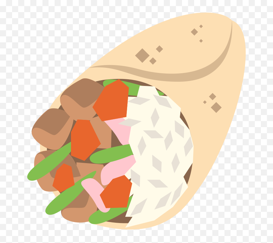 Emojione 1f32f - Emoji Burrito,Sushi Emoji