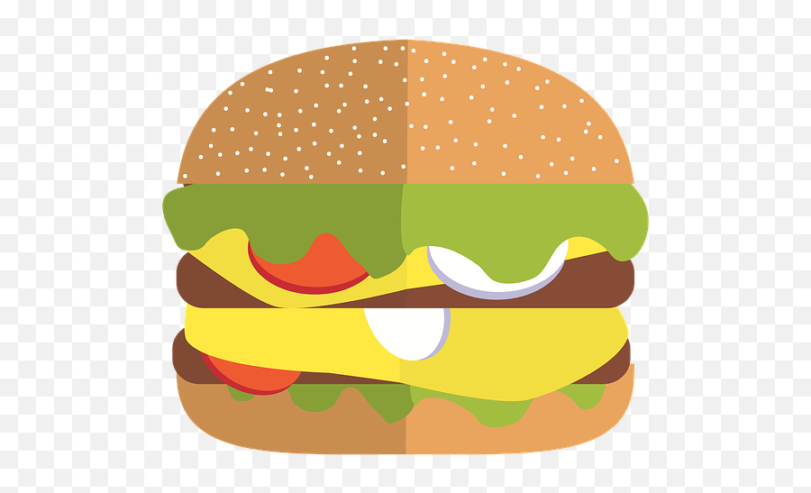 Fastfood Hamburger Food Emoji,Emoji Lunch Box