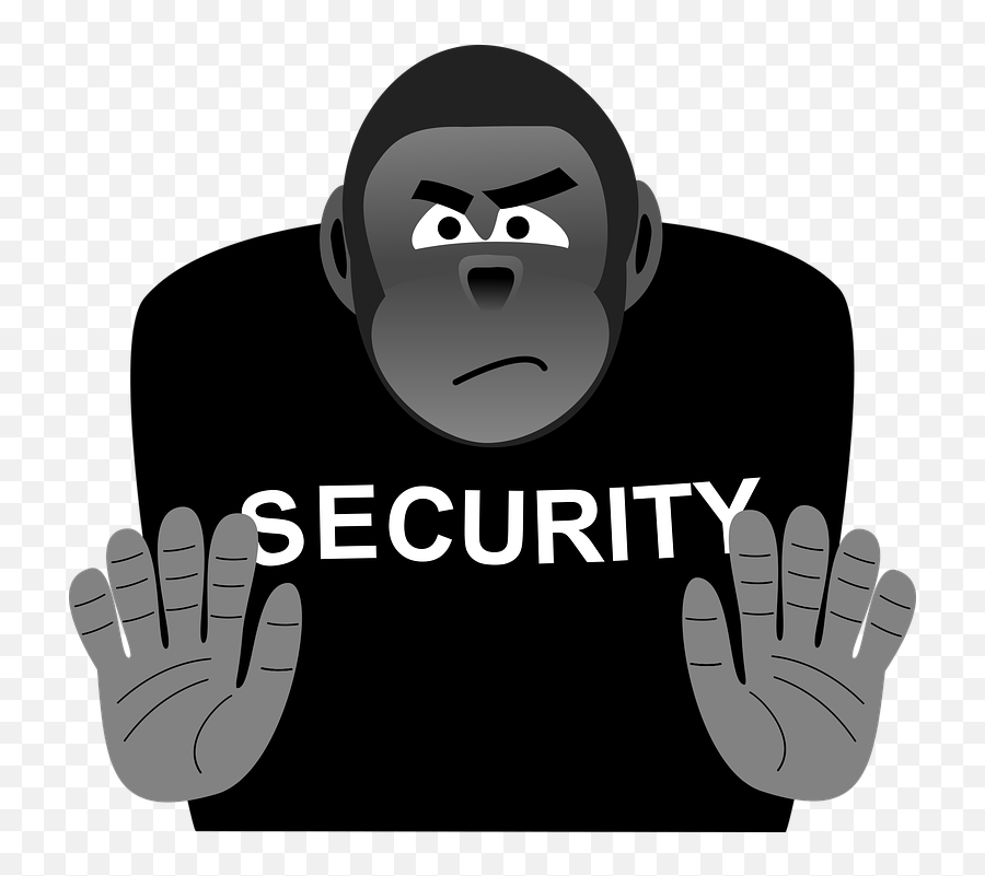 bouncer-strong-monkey-guard-emoji-roll-safe-emoji-free-transparent