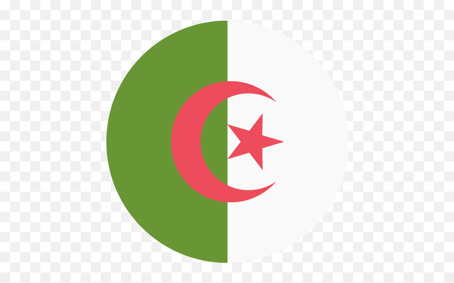 Flag Of Algeria Emoji For Facebook - Algeria Flag Emoji,Emoji Flag Meanings