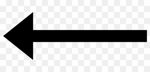 Library Of Arrow To The Left Png Files - Transparent Background Black Emoji