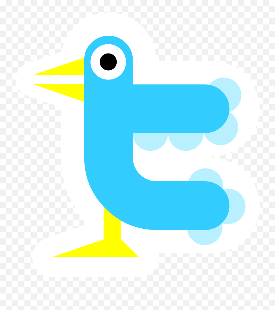 Twitter - Huruf T Twitter Emoji,Go Sms Emojis