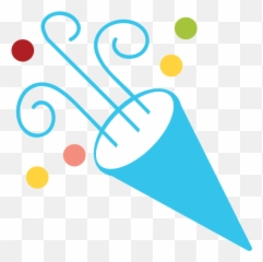 Party Horn Emoji Png Picture - Popper Transparent Background