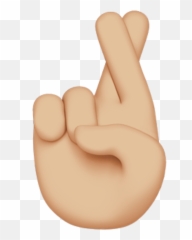 Hand Hearts Pencilart Arte Art Playgame - Emoji De Los Dedos Cruzados,3 Fingers Emoji