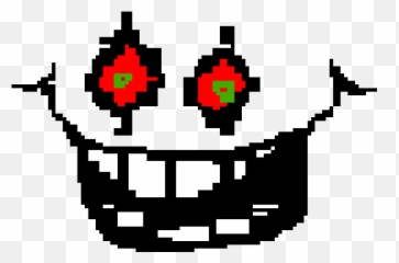 Pixilart - Omega Flowey Face Emoji,Disbelief Emoticon
