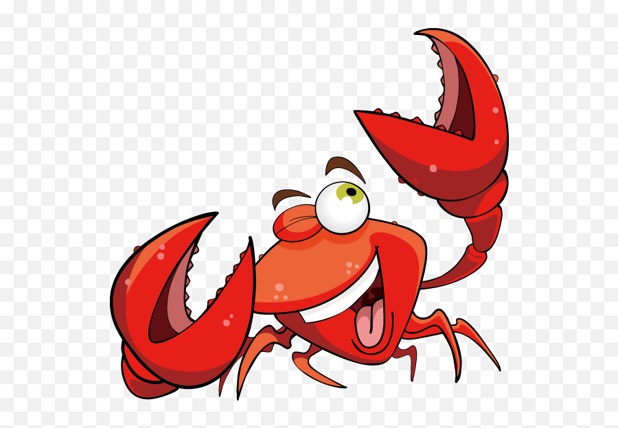 Crab Seafood Lobster Cartoon - Crab Png Download 581543 Cartoon Seafood Png Emoji,Lobster Emoji