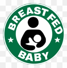 Starbucks Breastfed Breastfeeding Milk - Circle Emoji