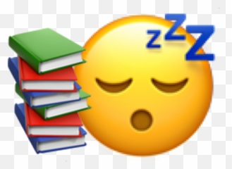 School Remix Picsart Boring Freeto - Tired Emoji